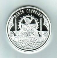 Andorra: 10 Diners 2010, Hl. Katherina, Silber 