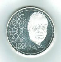 Österreich:  500 Schilling 1991, Böhm, Karl Böhm (Komponist),  Silber 