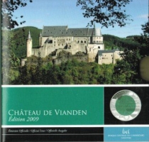 5 Euro 2009, Burg Vianden, Silber + Niob 