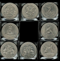 Ostkaribische Staaten: 4 Dollars 1970, Zur Einweihung der karibischen Entwicklungsbank im FAO-Programm 