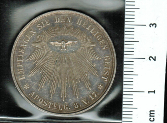 Firm-Taler: Hl. Geist / Firmszene 