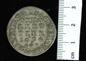 Mainz, Erzbistum: 12 Kreuzer, 1694, Anselm Franz von Ingelheim, i.A. 