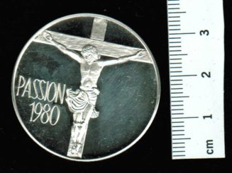 'Passion' - Oberammergau: Kreuzigung / Oberammergau, 15 g Silber, i.A. 