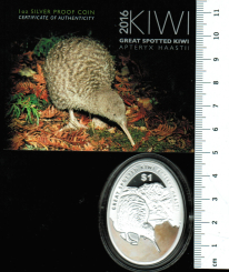 Top-Angebote: Australien, 2016, 1$ Kiwi, Proof in OVP 