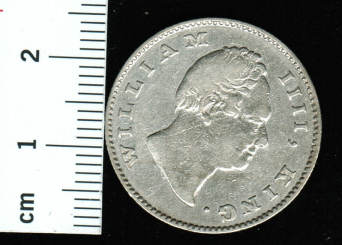 1/2 Rupee 1835 