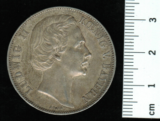 Bayern: Vereinsthaler auf den Frieden in Frankfurt - 1871 