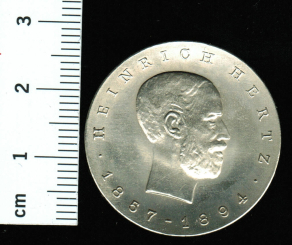 DDR: 5 Mark 1969 der DDR, Heinrich Hertz 