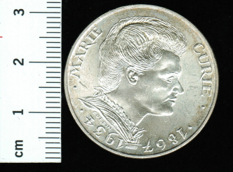 Frankreich: 100 Francs, 1984 Marie Curie 