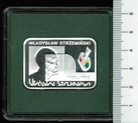 Polen: 20 Zloty, 2009: Wladyslaw Strzeminski / Wertseite 'Schlangenlinien', Silber in OVP 