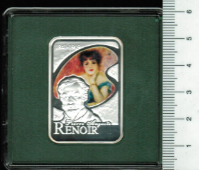 Andorra: 10 Diners, 2008: Renoir/Damen in Bunt, Damen am Klavier, Silber 