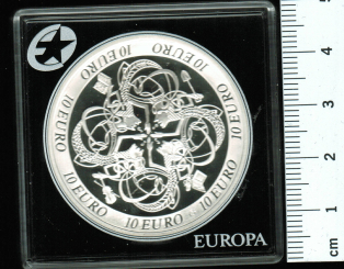 Irland: 10 Euro, 2007: Keltische Kultur in Originalkapsel 