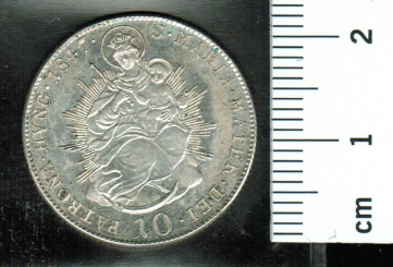 Ungarn/Österreich: 'Habsburg', 10 Kreuzer, 1847 B, Ferdinand I./Patrona Hungariae, 1 x i.A. 