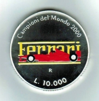 10.000 Lire, 2001, 'Ferrari' 