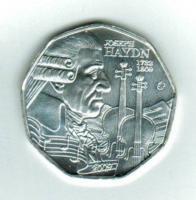 Österreich: 5 Euro, 2009, Klassischer Komponist Joseph Haydn, Silber 
