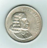 Südafrika: 1 Rand 1965-1968, Y 71, Jan van Riebeeck, Staatsmann und Gouverneur der Kapkolonie (1919-1977 ), Silber 