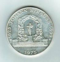 Strauss, Johann (Sohn), 100 Schilling, 1975, Silber 