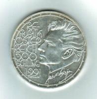 Österreich: 500 Schilling 1991, Herbert von Karajan, Silber 