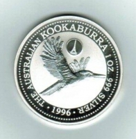 1 Dollar 1996, Frankreich / Eiffelturm, Silber 