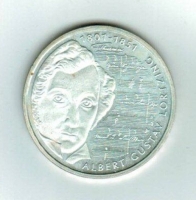 Deutschland: 10 D-Mark (DM) 2001, Albert Gustav Lortzing, Silber 