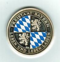 Deutschland/Bayern: 2 Bayerische Margl (Zwiggl), 5.000 Exemplare, 15g/999,9 Silber 