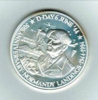 20 Crowns 1994, Bernard L. Montgomery, Silber 