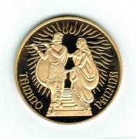 Österreich: 1.000 Schilling 1991, Mozart: Oper 'Die Zauberflöte' (Tamino, von Pamina begleitet), 16,225g/986.Gold, 30.000 Exemplare, KOMEIBEEI,in Kapsel,Box + Zertifikat 