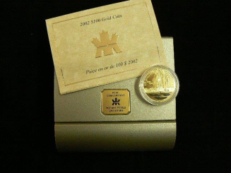 55. Jahrestag: 1/4 Unze Entdeckung der Ölfelder in Leduc/Alberta, 1/4 Unze Feingold in OVP 