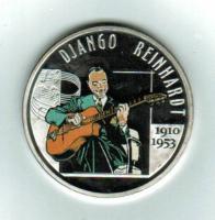 Belgien: 10 Euro 2010, Reinhardt, Jean 'Django', Silber/bunt 