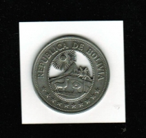 Bolivien: 5 Pesos 1976, Anden-Welt 