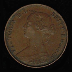 Grossbritannien: Half Penny 1860, Y*726, Victoria, reg: 1837 - 1901 