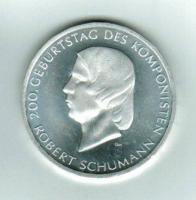 Deutschland/Bundesrepublik Deutschland: 10 Euro 2010, Komponist Robert Schumann, Silber 