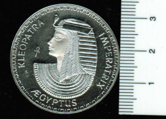 Ägypten: Kleopatra / Hatschepsut, 25/925 Silber 