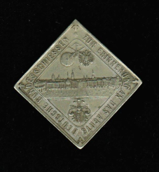 Deutschland/Sachsen: 8. Deutsches Bundesschiessen, Klippe 1884 