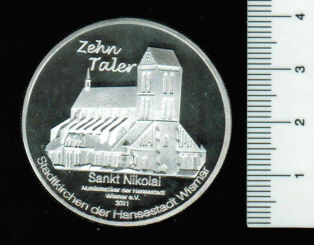 Deutschland: Hansestadt Wismar / Sankt Nikolai-Kirche 