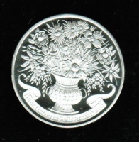 Silbermedaille: Herzlichen Glückwunsch, Rückseite: gravierbares Feld, nur noch 1x, 10g Silber 