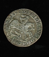 Mansfeld 1/3 Taler, 1671, Johann Georg III., Mansfeld-Vorderortische Linie zu Eisleben 