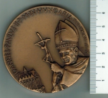 Vatikan/Vatican, Papst Johannes Paul II., ungar. Medaille 