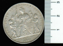 Württemberg, 1 Gulden 1841, AKS*123, Zur Feyer 25 Jaehriger Regierung 