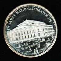 Souvenier / Bayern, Nationaltheater in München, Silber 