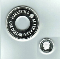 Dollar + 25 Cents (Im Dollar), 2006, Fußball-WM in Deutschland, Silber 