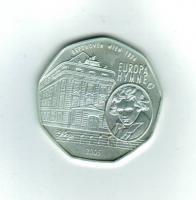 Österrreich: 5 Euro 2005, Ludwig van Beethoven: Theater am Kärntnertor in Wien, Silber 