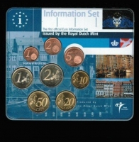 Niederlande: Kursmünzen-Satz 2001 