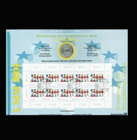 10 Euro 2004, Erweiterung der Europ. Union (EU), Numisblatt + Silber 