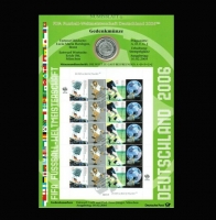 10 Euro 2005, FIFA-WM Deutschland 2006, Numisbrief + Silber 