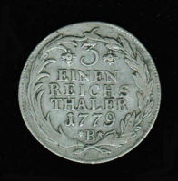 1/3 Thaler 1779, Friedrich II., der Große 