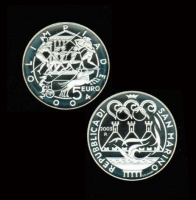 5 + 10 Euro 2003, Olympiade in Athen, Silber 